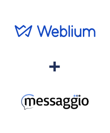 Интеграция Weblium и Messaggio