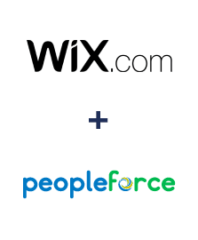 Интеграция Wix и PeopleForce