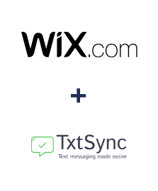 Интеграция Wix и TxtSync