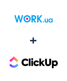 Интеграция Work.ua и ClickUp