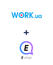 Интеграция Work.ua и E-chat