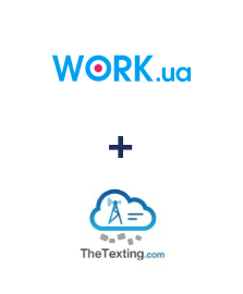 Интеграция Work.ua и TheTexting