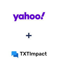 Интеграция Yahoo! и TXTImpact