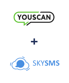 Интеграция YouScan и SkySMS