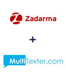 Интеграция Zadarma и Multitexter