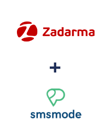 Интеграция Zadarma и Smsmode