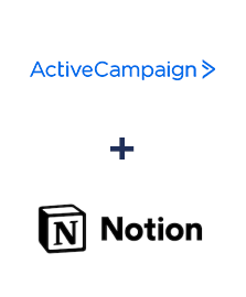 ActiveCampaign ve Notion entegrasyonu