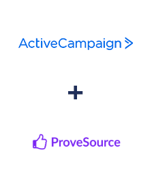 ActiveCampaign ve ProveSource entegrasyonu