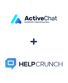 ActiveChat ve HelpCrunch entegrasyonu