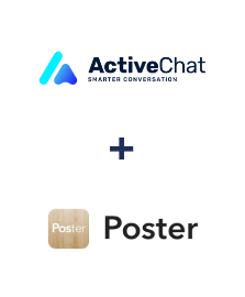 ActiveChat ve Poster entegrasyonu