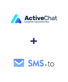 ActiveChat ve SMS.to entegrasyonu