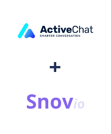 ActiveChat ve Snovio entegrasyonu