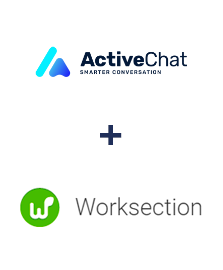 ActiveChat ve Worksection entegrasyonu