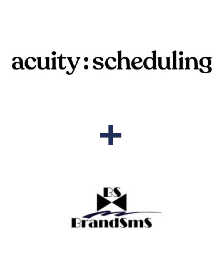 Acuity Scheduling ve BrandSMS  entegrasyonu