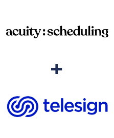 Acuity Scheduling ve Telesign entegrasyonu