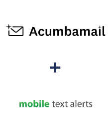 Acumbamail ve Mobile Text Alerts entegrasyonu