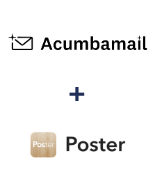 Acumbamail ve Poster entegrasyonu