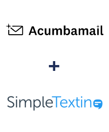 Acumbamail ve SimpleTexting entegrasyonu