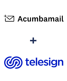 Acumbamail ve Telesign entegrasyonu