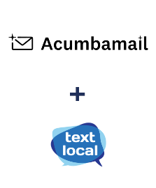 Acumbamail ve Textlocal entegrasyonu