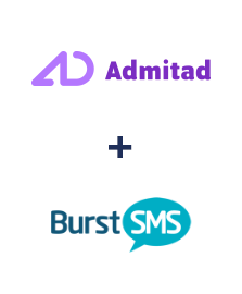 Admitad ve Burst SMS entegrasyonu