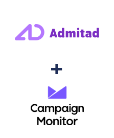 Admitad ve Campaign Monitor entegrasyonu