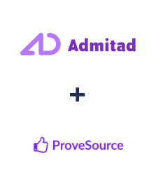 Admitad ve ProveSource entegrasyonu