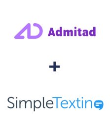 Admitad ve SimpleTexting entegrasyonu