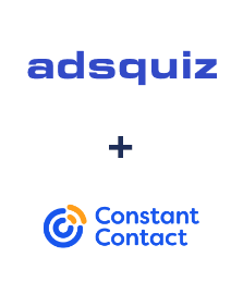 ADSQuiz ve Constant Contact entegrasyonu