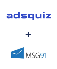 ADSQuiz ve MSG91 entegrasyonu