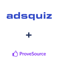 ADSQuiz ve ProveSource entegrasyonu
