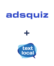 ADSQuiz ve Textlocal entegrasyonu