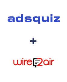 ADSQuiz ve Wire2Air entegrasyonu