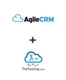 Agile CRM ve TheTexting entegrasyonu