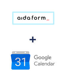 AidaForm ve Google Calendar entegrasyonu