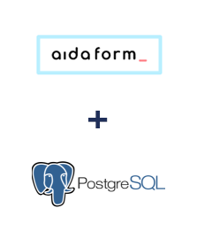 AidaForm ve PostgreSQL entegrasyonu