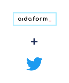 AidaForm ve Twitter entegrasyonu