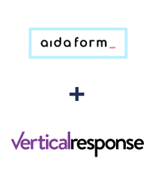 AidaForm ve VerticalResponse entegrasyonu