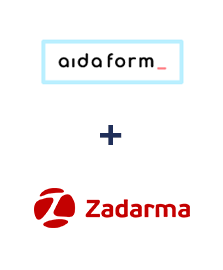 AidaForm ve Zadarma entegrasyonu
