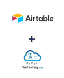 Airtable ve TheTexting entegrasyonu