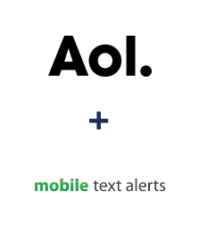 AOL ve Mobile Text Alerts entegrasyonu