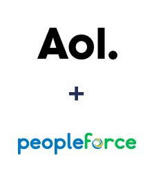 AOL ve PeopleForce entegrasyonu