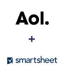 AOL ve Smartsheet entegrasyonu