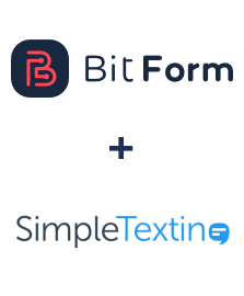 Bit Form ve SimpleTexting entegrasyonu