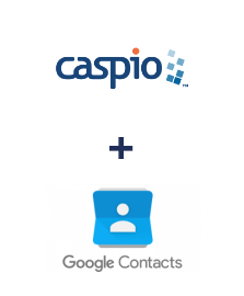 Caspio Cloud Database ve Google Contacts entegrasyonu