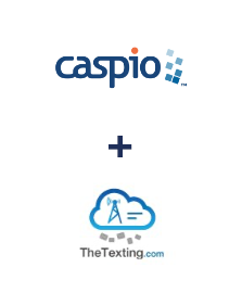 Caspio Cloud Database ve TheTexting entegrasyonu