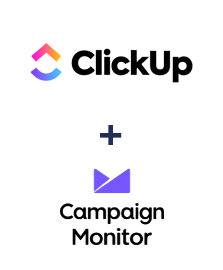 ClickUp ve Campaign Monitor entegrasyonu
