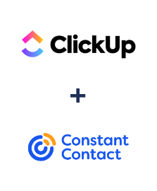 ClickUp ve Constant Contact entegrasyonu
