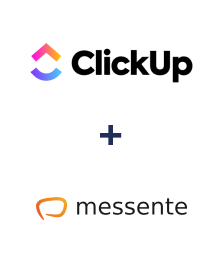 ClickUp ve Messente entegrasyonu