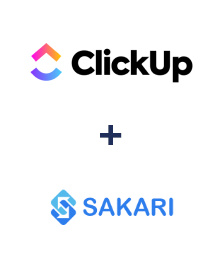 ClickUp ve Sakari entegrasyonu